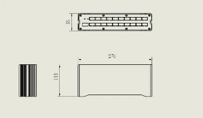8-kanaliline digitaalne temperatuuri saamise moodulJMWT-8DTH pilt 6