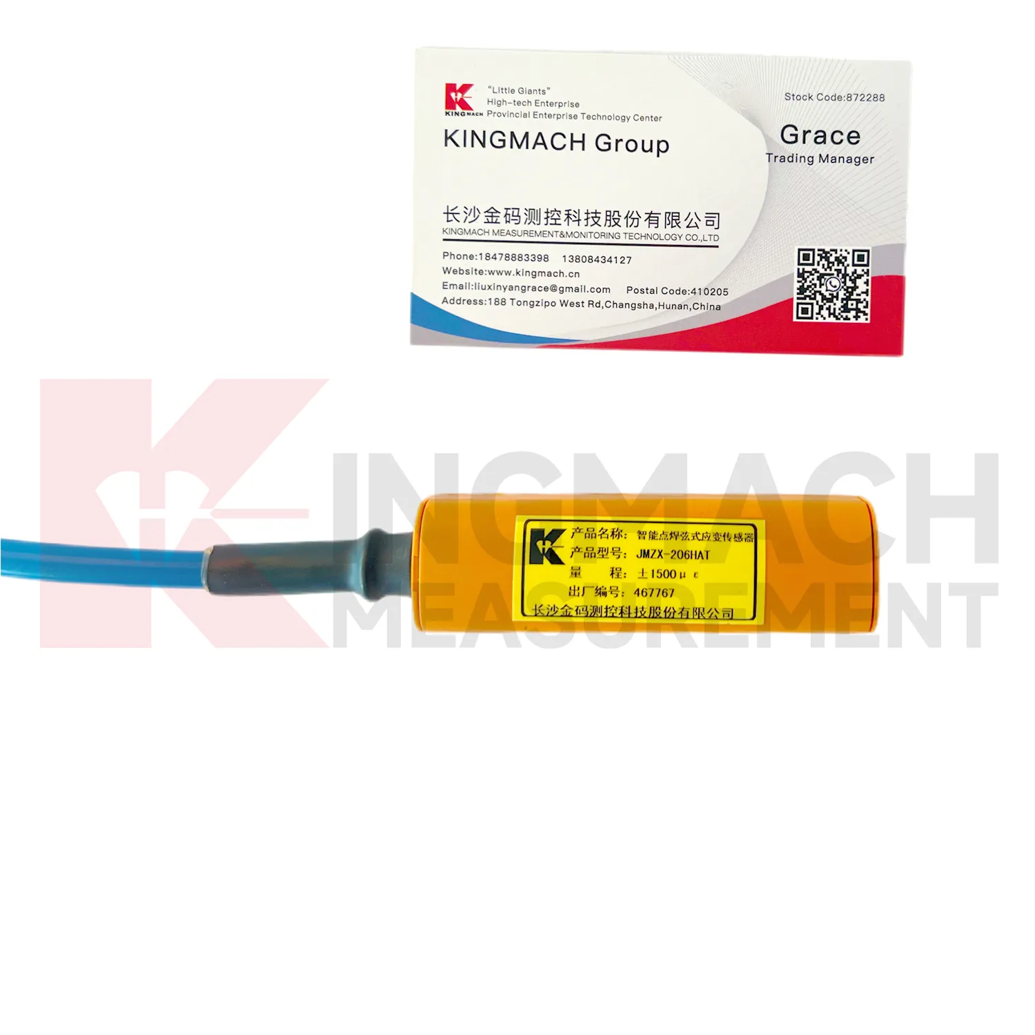 Nutikas vibreeriv traadi tensomõõtur (pindkeevitatud mudel) JMZX-206HAT pilt 1